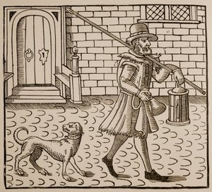 Frontispice de The Bellman of London, par Thomas Dekker (1572-1632), 1616