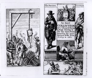 Frontispice de An Exact Collection of Choicest Poems and Songs from 1639-1661 - English School
