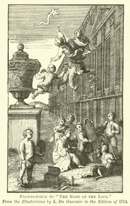 Frontispice du Viol du verrou - English School