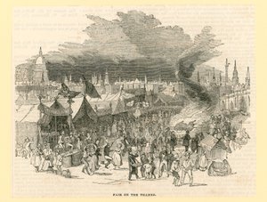 Foire sur la glace de 1814 - English School