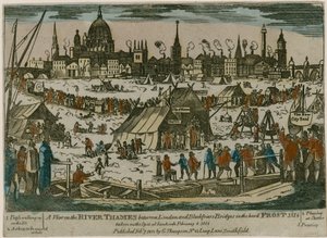 Foire sur la Tamise, 1814