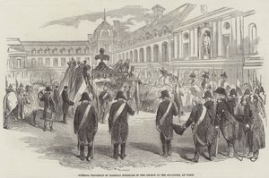Procession funéraire du maréchal Exelmans à l