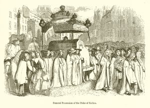 Procession Funéraire du Duc de Rothes - English School