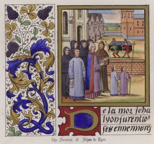 Funérailles de Jehan De Lyon