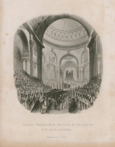 Procession funéraire du duc de Wellington