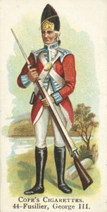 Fusilier, roi George III - English School
