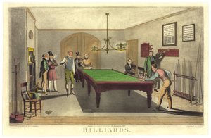 Partie de billard, 1827