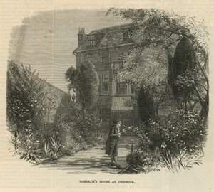 Jardin à la maison de William Hogarth