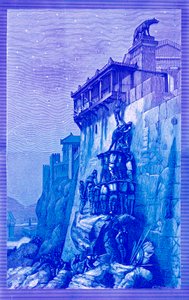 Les oies du Capitole, illustration de History of Rome par Victor Duruy, publiée en 1884