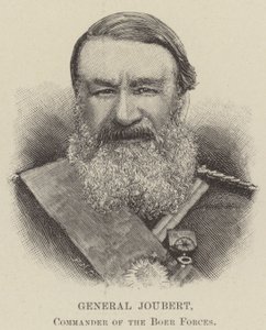 Le général Joubert, commandant des forces boers (gravure)