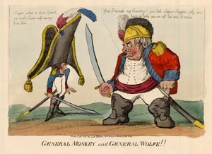 Général Singe et Général Wolfe!!, pub W. Holland