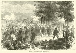Le général Trochu accueilli par les troupes, décembre 1870 - English School