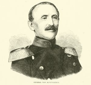 Général Von Alvensleben, novembre 1870 - English School
