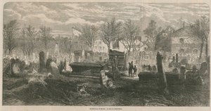 Vue générale du cimetière de Bunhill Fields