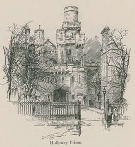Vue générale de la prison de Holloway - English School
