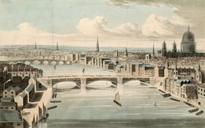 Vue générale du pont de Southwark