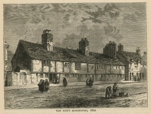 Vue générale des maisons de charité de Van Dun