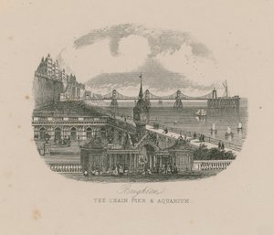 Vue générale de la jetée à chaînes et de l