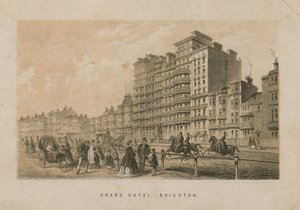Vue générale du Grand Hôtel à Brighton