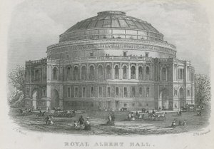 Vue générale du Royal Albert Hall