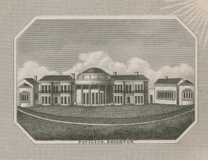 Vue générale du domaine du Royal Pavilion - English School