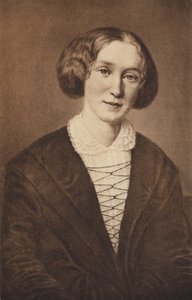 George Eliot (1819-1880), romancière anglaise - English School