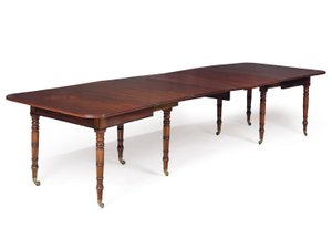 Table à manger George III, début du 19ème siècle