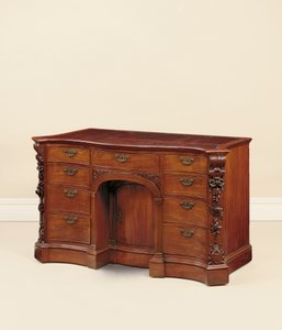 Bureau à genoux George III, attribué à Wright & Elwick (fl.1747-71), c.1760