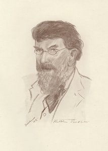 George William Russell, écrivain et peintre nationaliste irlandais - English School