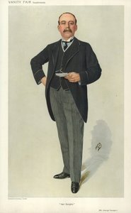 George Younger, Ayr Burghs, 6 janvier 1910, caricature de Vanity Fair