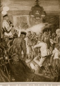Kultur allemande en excelsis : Royal Irish Rifles à la rescousse, 1914-19