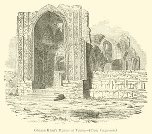 Mosquée de Ghazan Khan à Tabriz (gravure) - English School