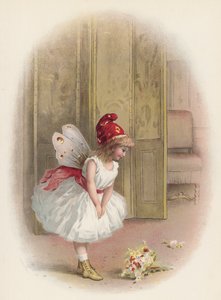 Fille ou fée saluant après sa performance