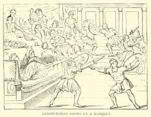 Spectacles de gladiateurs lors d