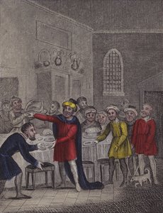 Dieu fait un festin et invite ses créatures à venir... - English School