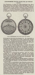Chronomètre en or pour le Walee d