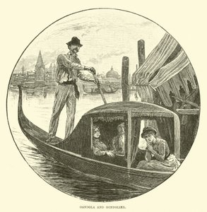 Gondole et Gondolier