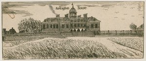 Goring House, plus tard Arlington House, sur le site de Buckingham Palace - English School