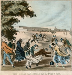 Grande Exposition par une Journée Venteuse, 1851 - English School