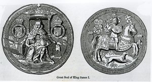 Grand Sceau de Jacques Ier (1566-1625)
