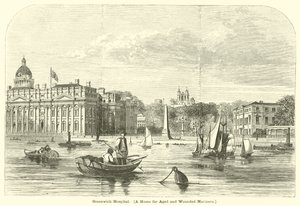 Hôpital de Greenwich, un foyer pour marins âgés et blessés - English School
