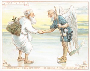 Temps de salutations, Carte de Noël - English School