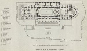 Plan du Rez-de-Chaussée de St George