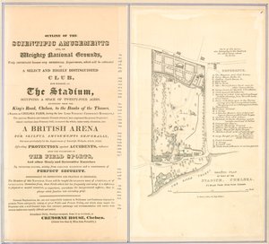Plan du stade, Chelsea - English School