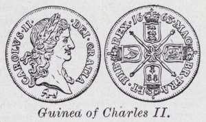 Guinée de Charles II - English School