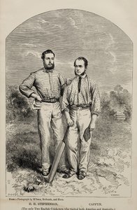 H.H. Stephenson et William Caffyn (impression) - English School