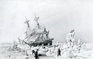 HMS Terror retenu sur la glace - English School