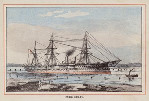 HM Indian Troop-Ship : Canal de Suez