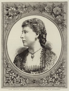 S.A.R. la princesse Béatrice, fiancée au prince Henry de Battenberg