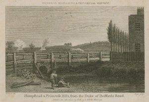 Hampstead et Primrose Hills, depuis la route du duc de Bedford - English School